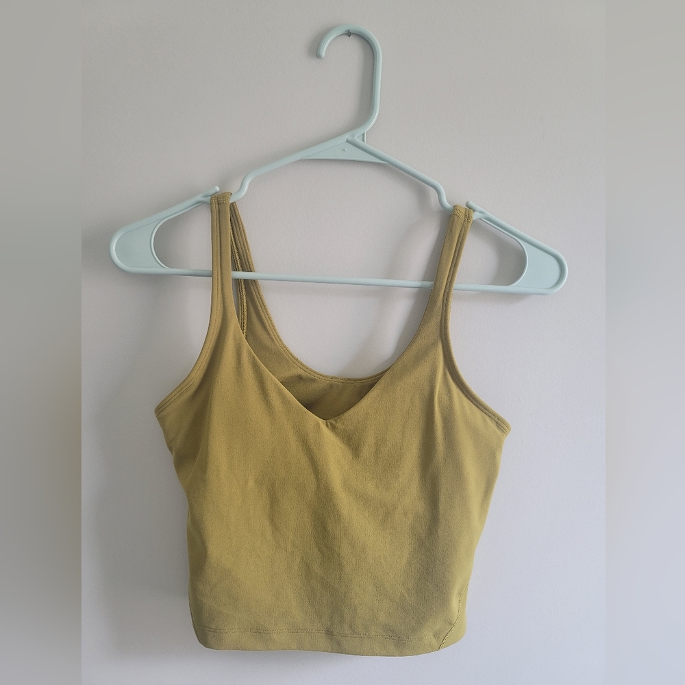 Lululemon Align Tank, Size 2, Mustard
